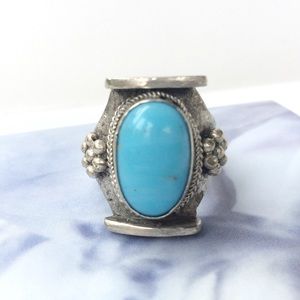 Silver ring from India